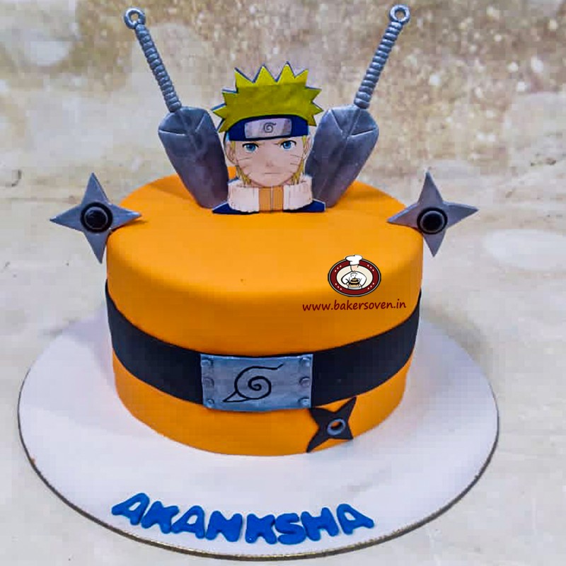 Naruto Theme Cake C