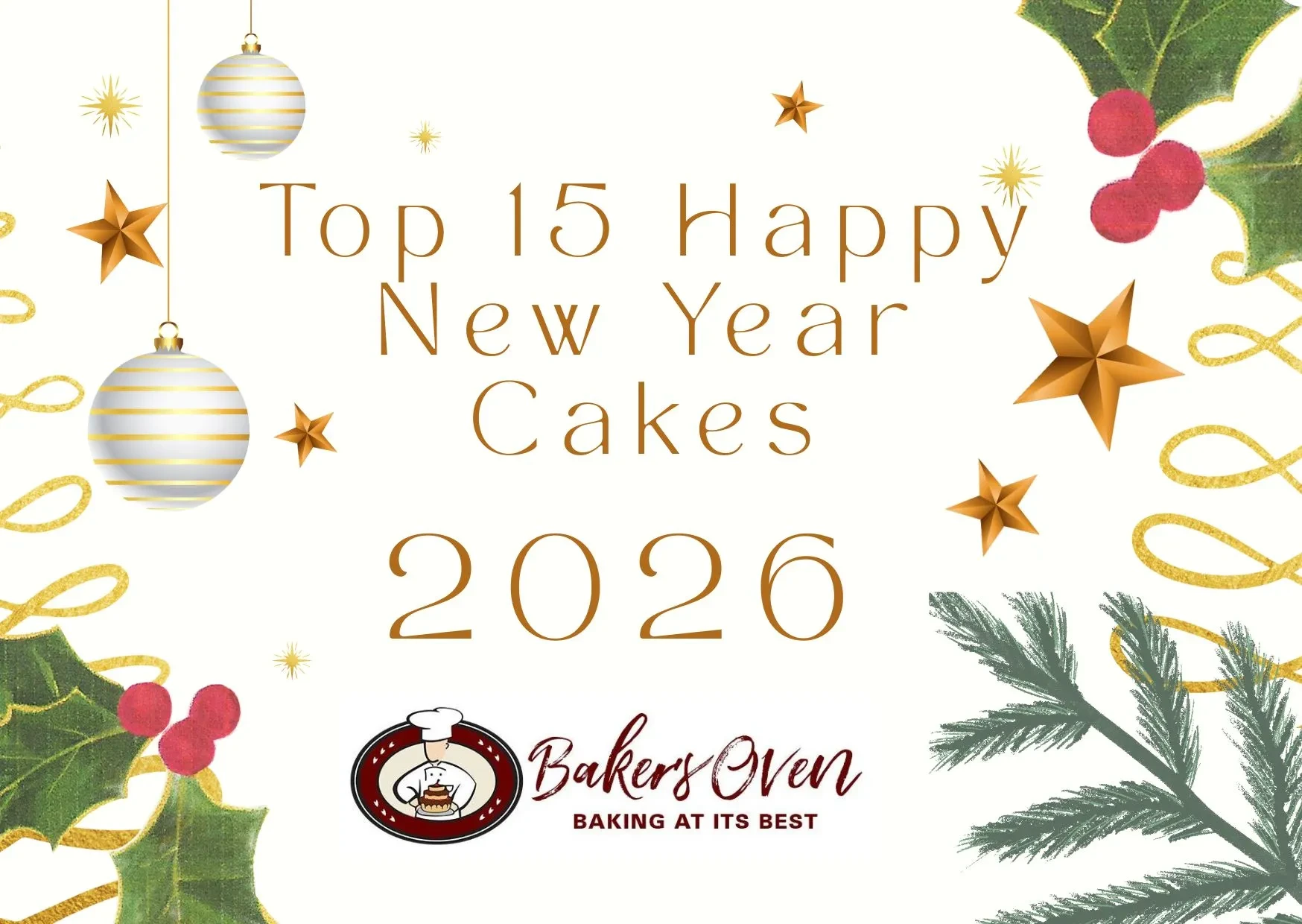 Top 15 Happy New Year Cakes for 2026 Celebration