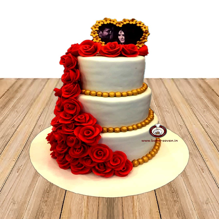 Wedding Cake: Buy/Send Wedding Cakes Online | Marriage Cakes Delivery - FNP