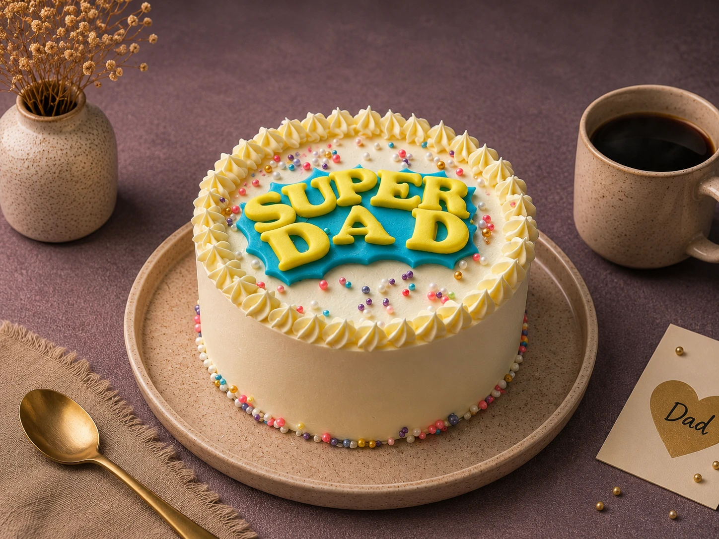 Bento Pineapple Super Dad Cake