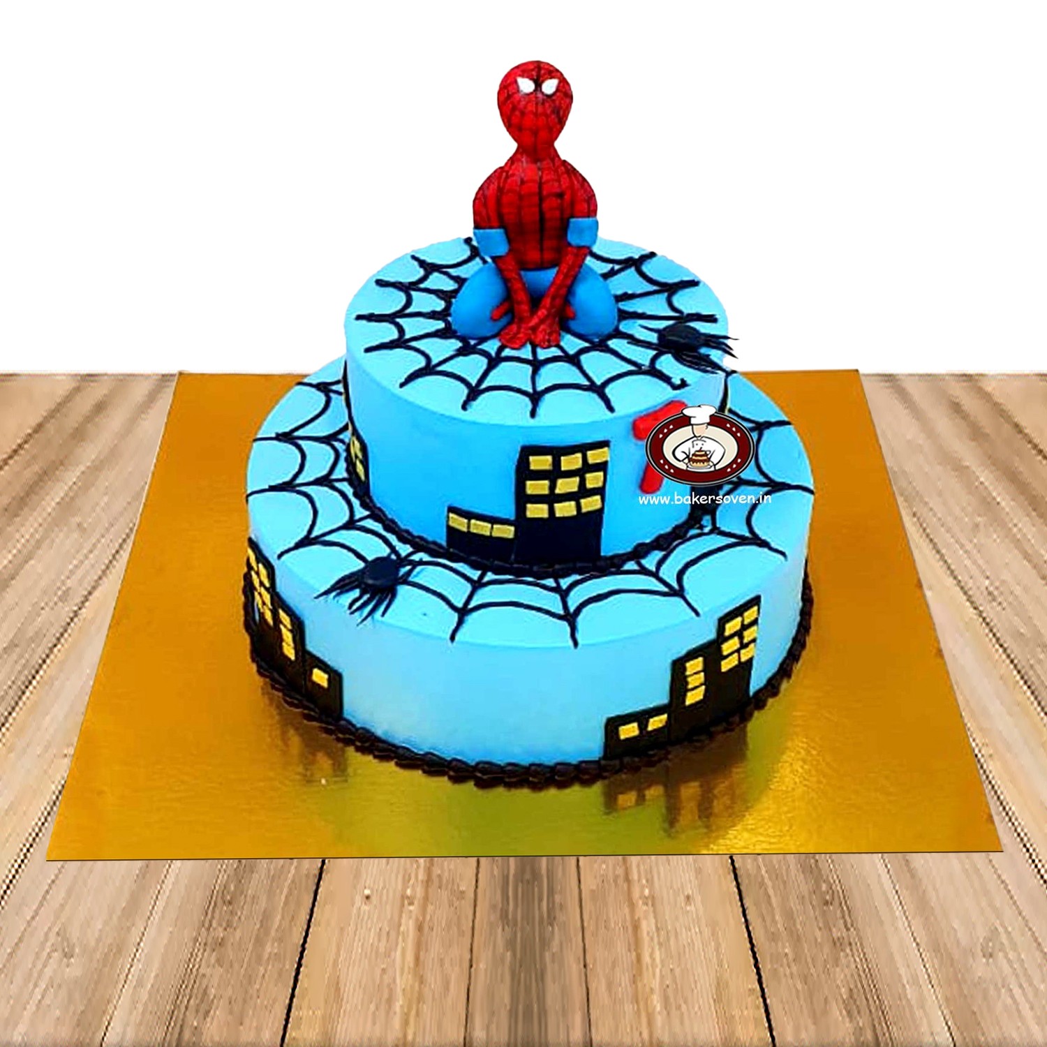 Chocolate Spiderman Cake  Lucknow  Kanpur