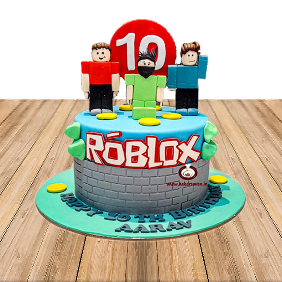 Roblox Birthday Cake | Roblox Cake | Order Custom Cakes in Bangalore –  Liliyum Patisserie & Cafe