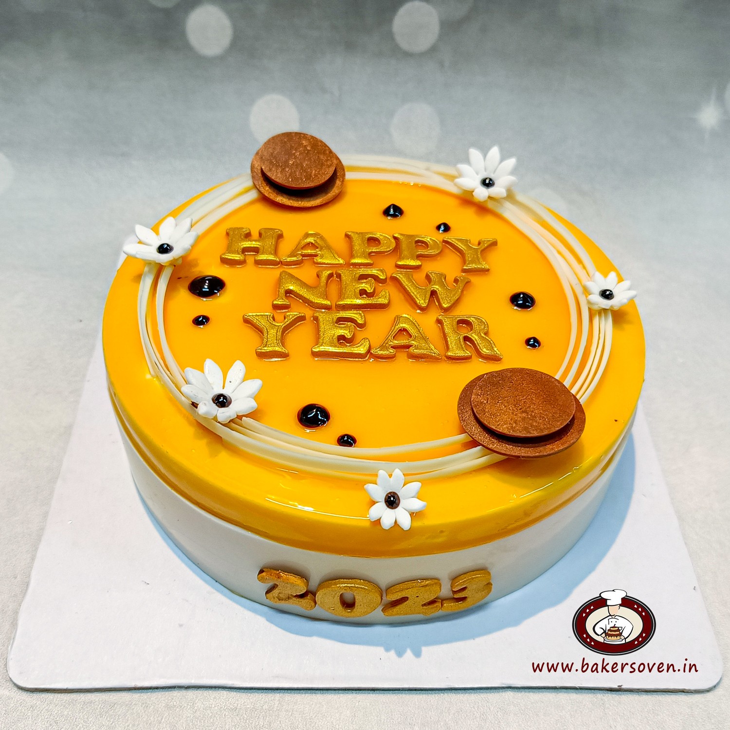 Butterscotch Cake For New Year | New Year 2022 Butterscotch Cake