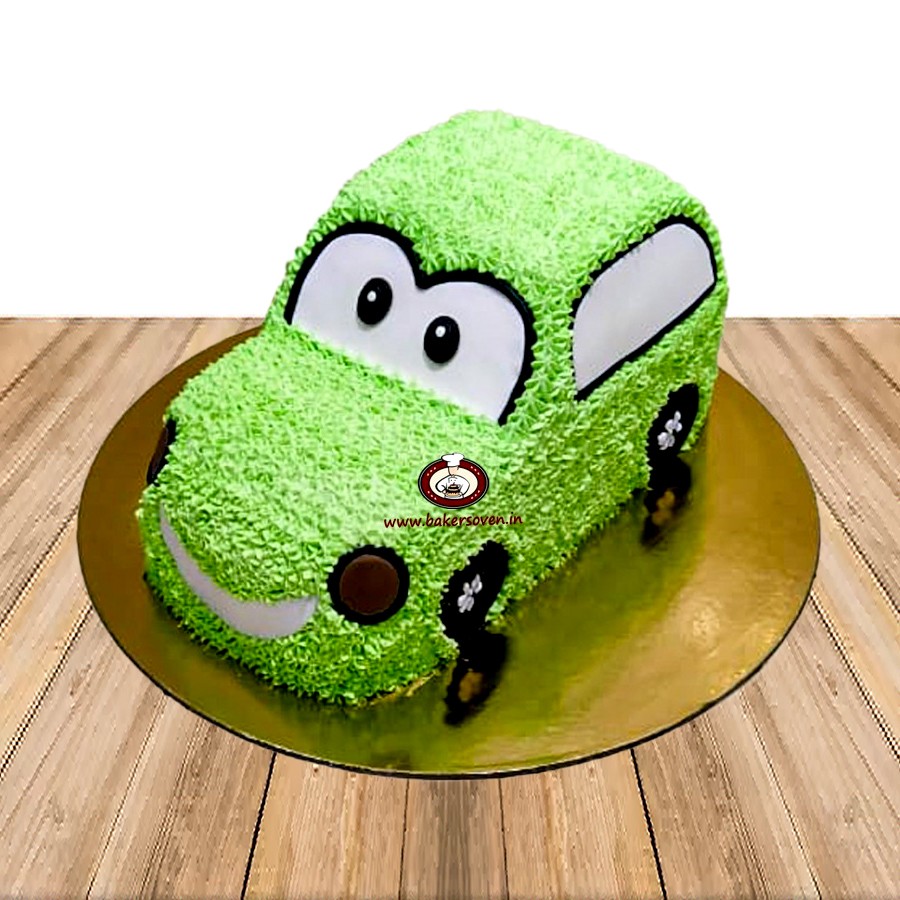 Round Car Cake Packaging Type Box For Birthday Parties