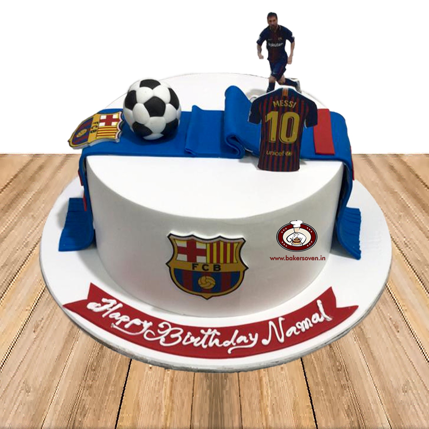 Barcelona Buttercream Birthday Cake | Barcelona cake, Cake, Buttercream  birthday cake