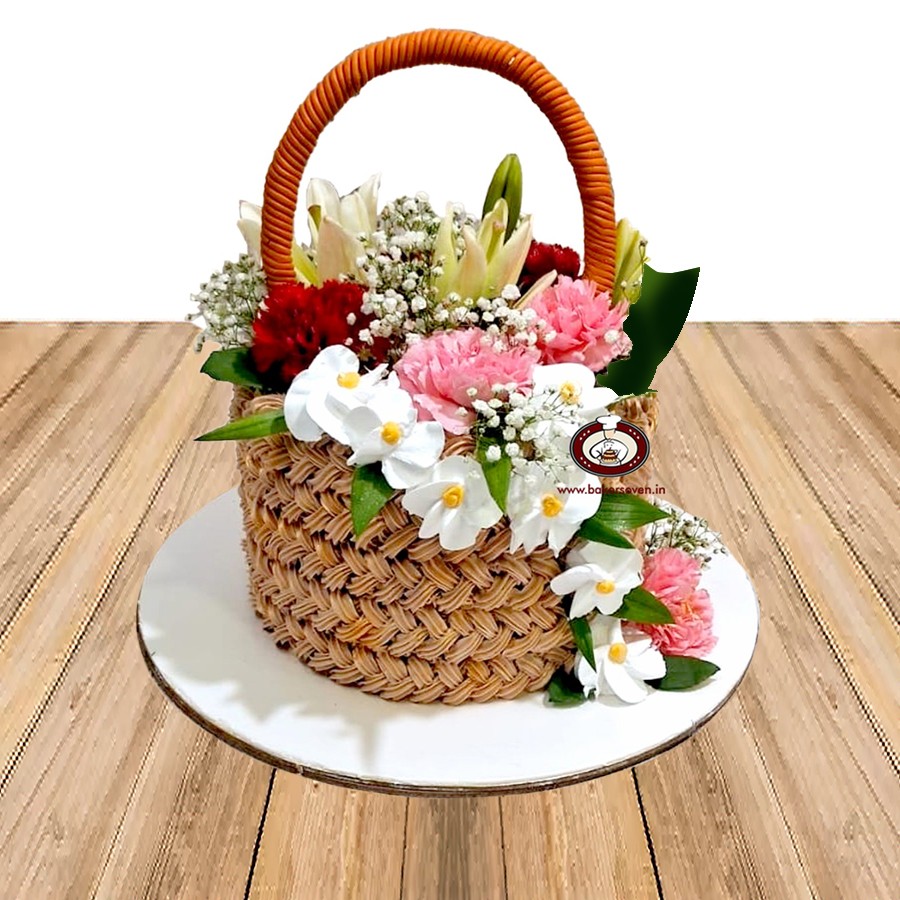 New style of bouquet cake - YouTube
