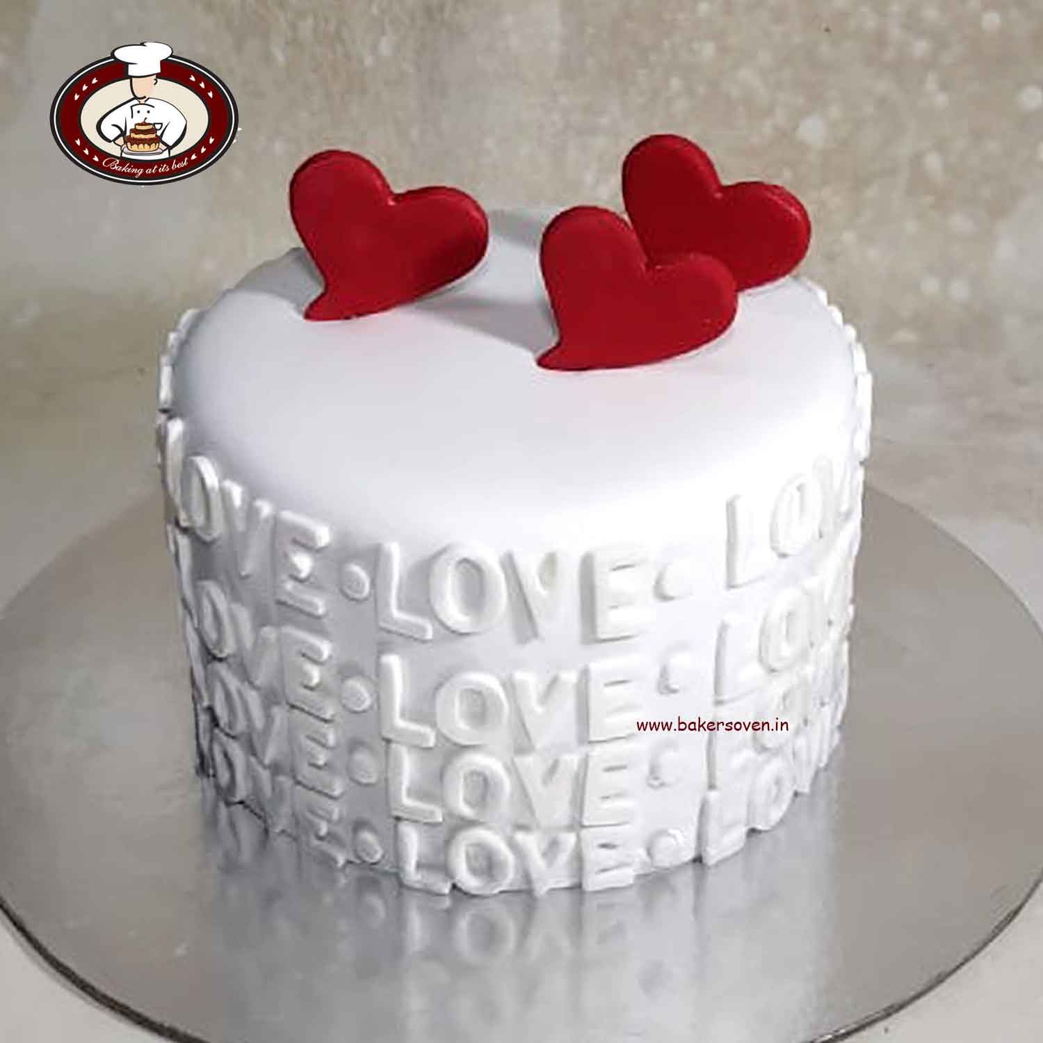 Love Anniversary Cake In gurgaon