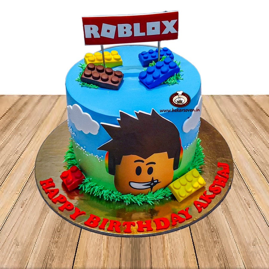 Roblox Brick and Lego Cake