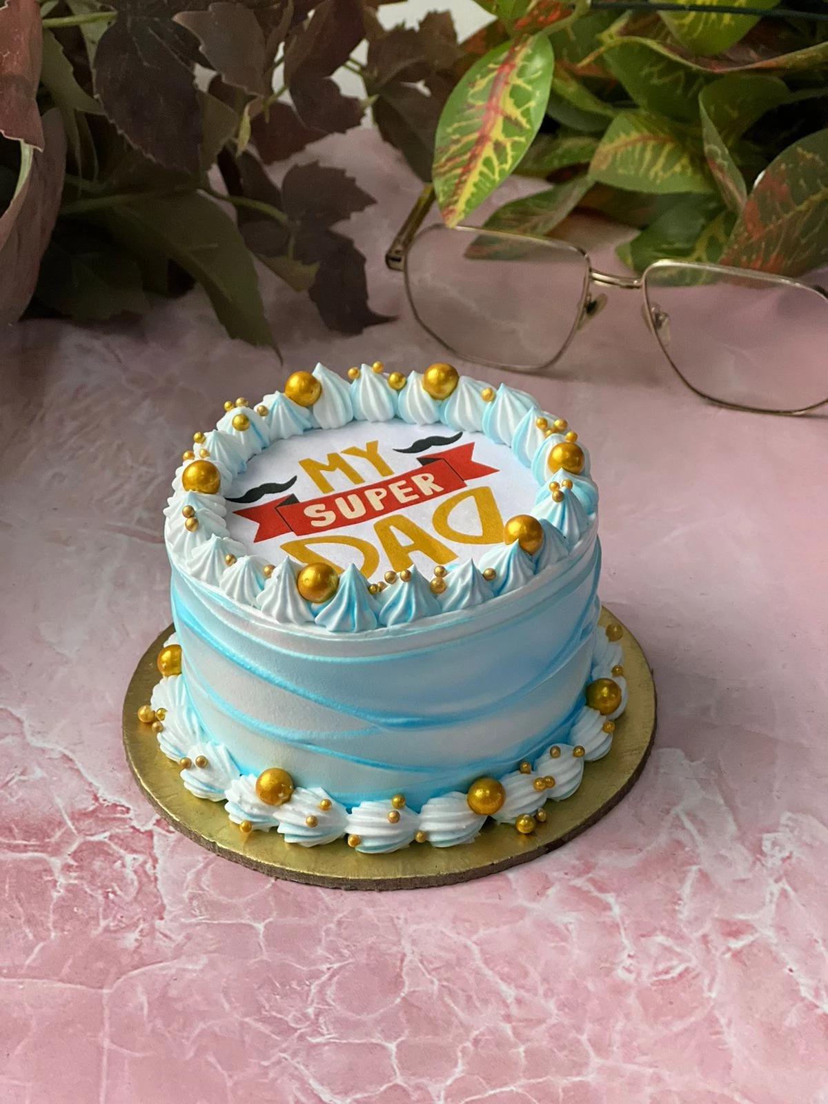 My Super Dad MIni Cake