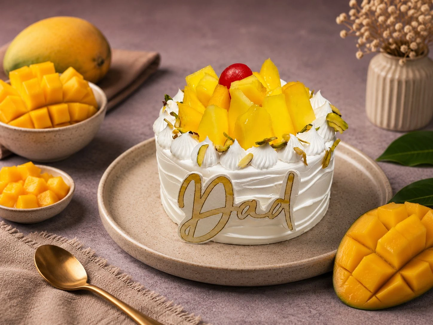 Bento Mango Dad Cake
