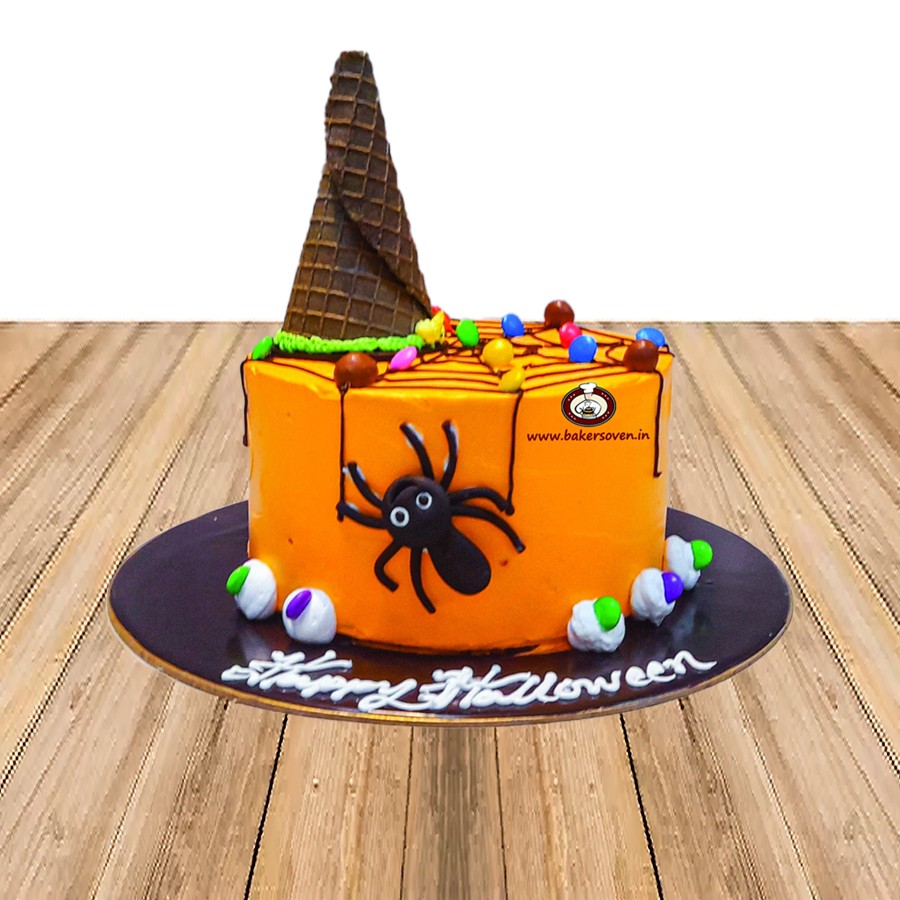 Chocolate Oatmeal Spider Cake - Indecision & Cake