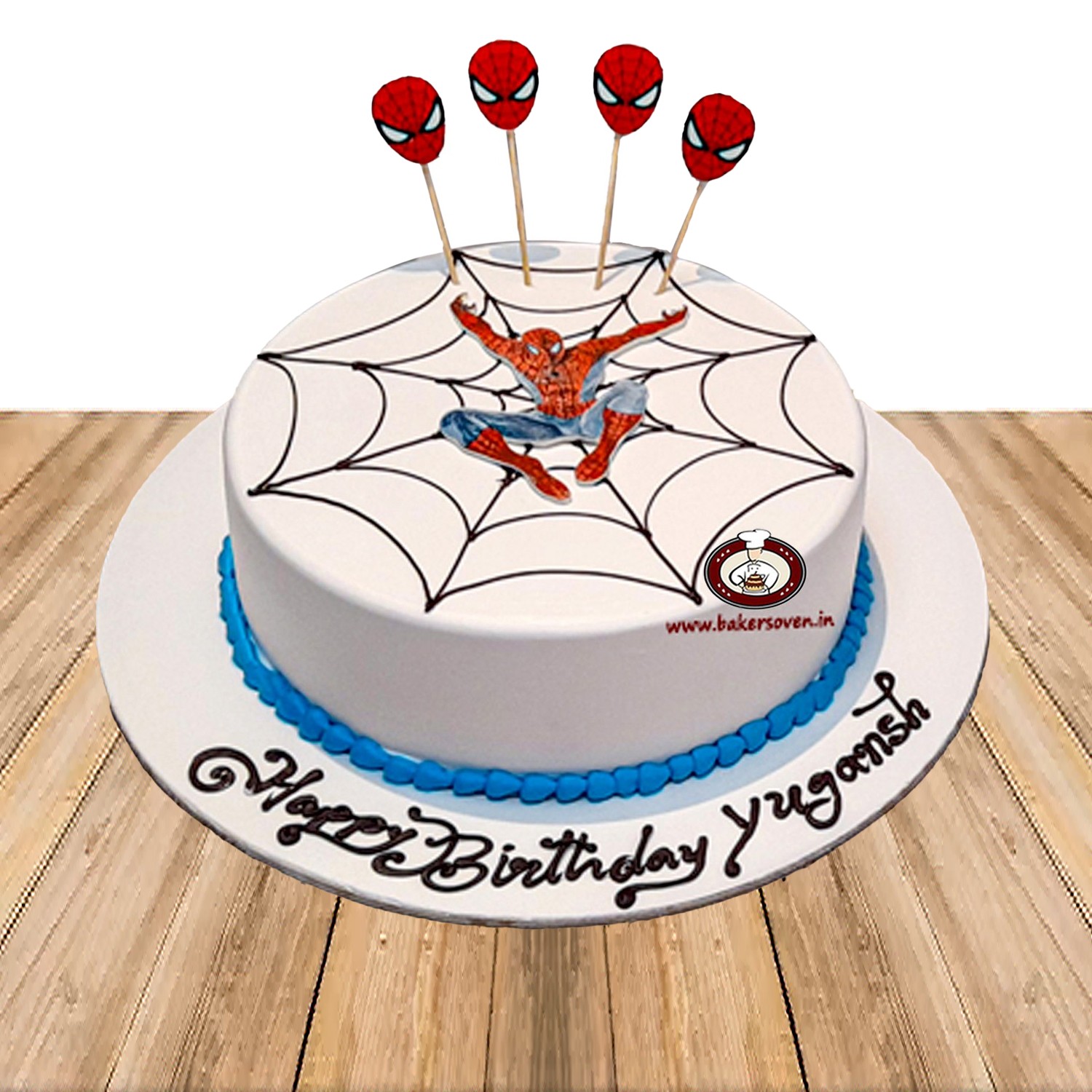 Spiderman birthday cake-cokhiquangminh.vn