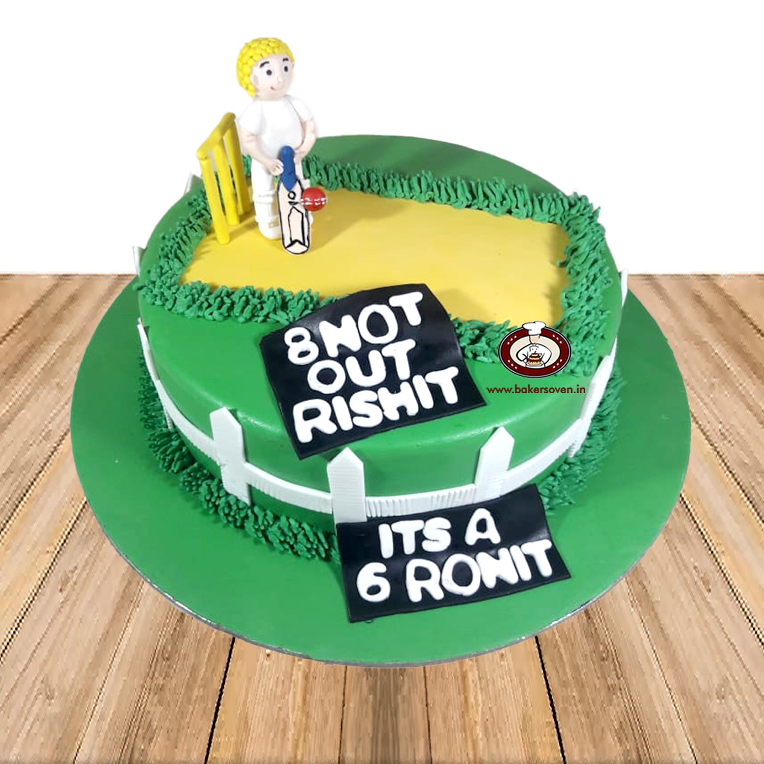 Cricket cake - Decorated Cake by elenasartofcakes - CakesDecor