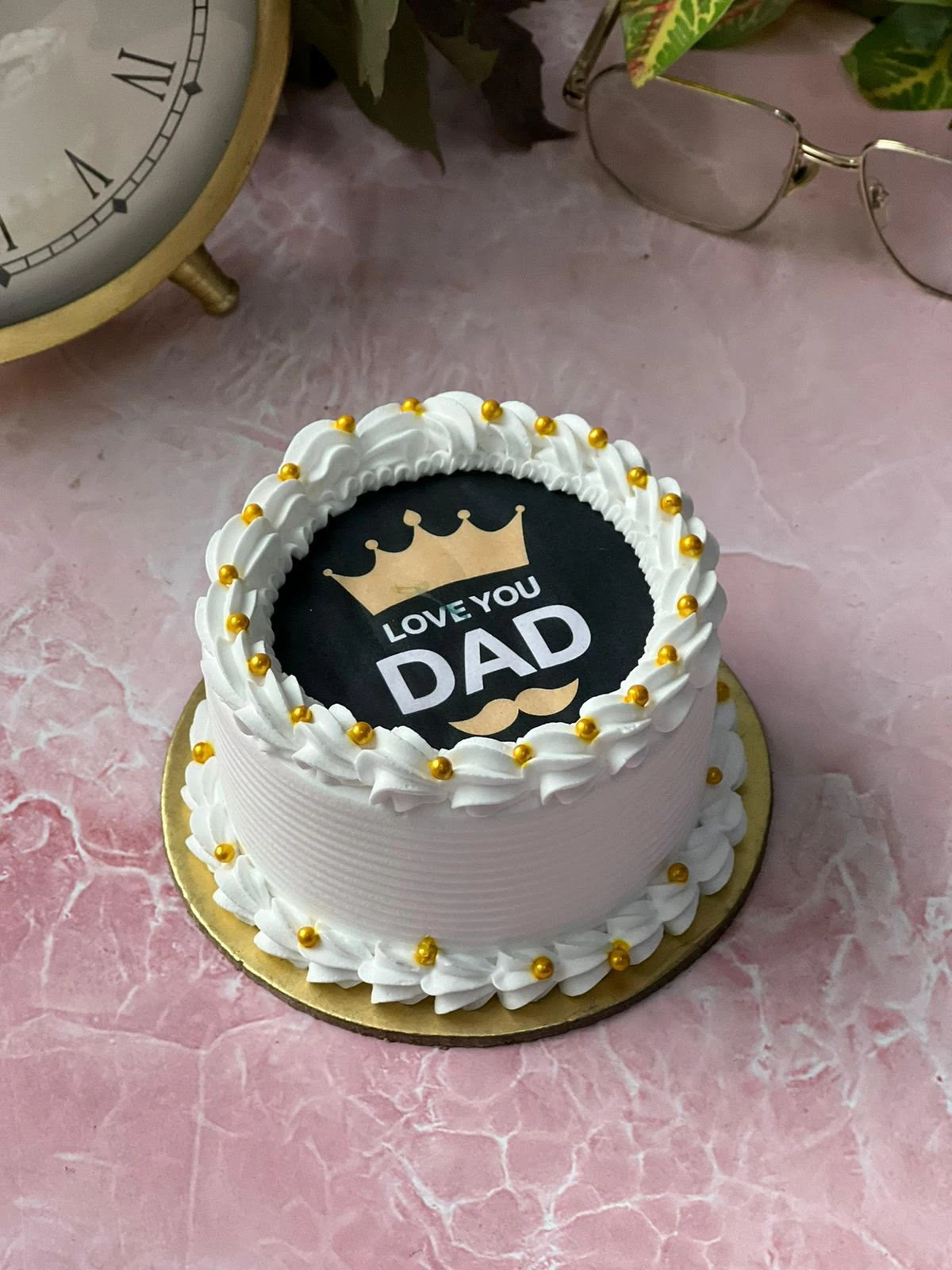 Love U Dad MIni Cake