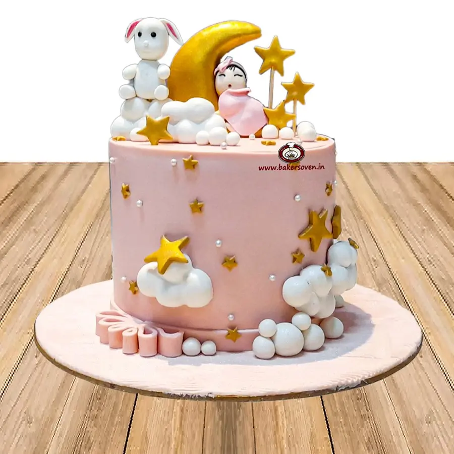 GIRL & MOON CAKE