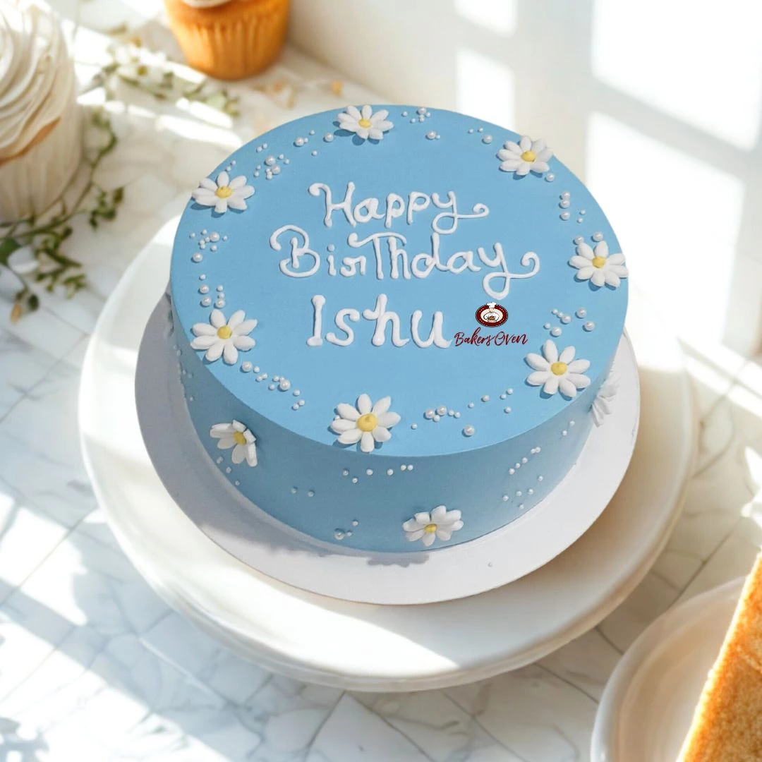 Sunkissed Flower Cake