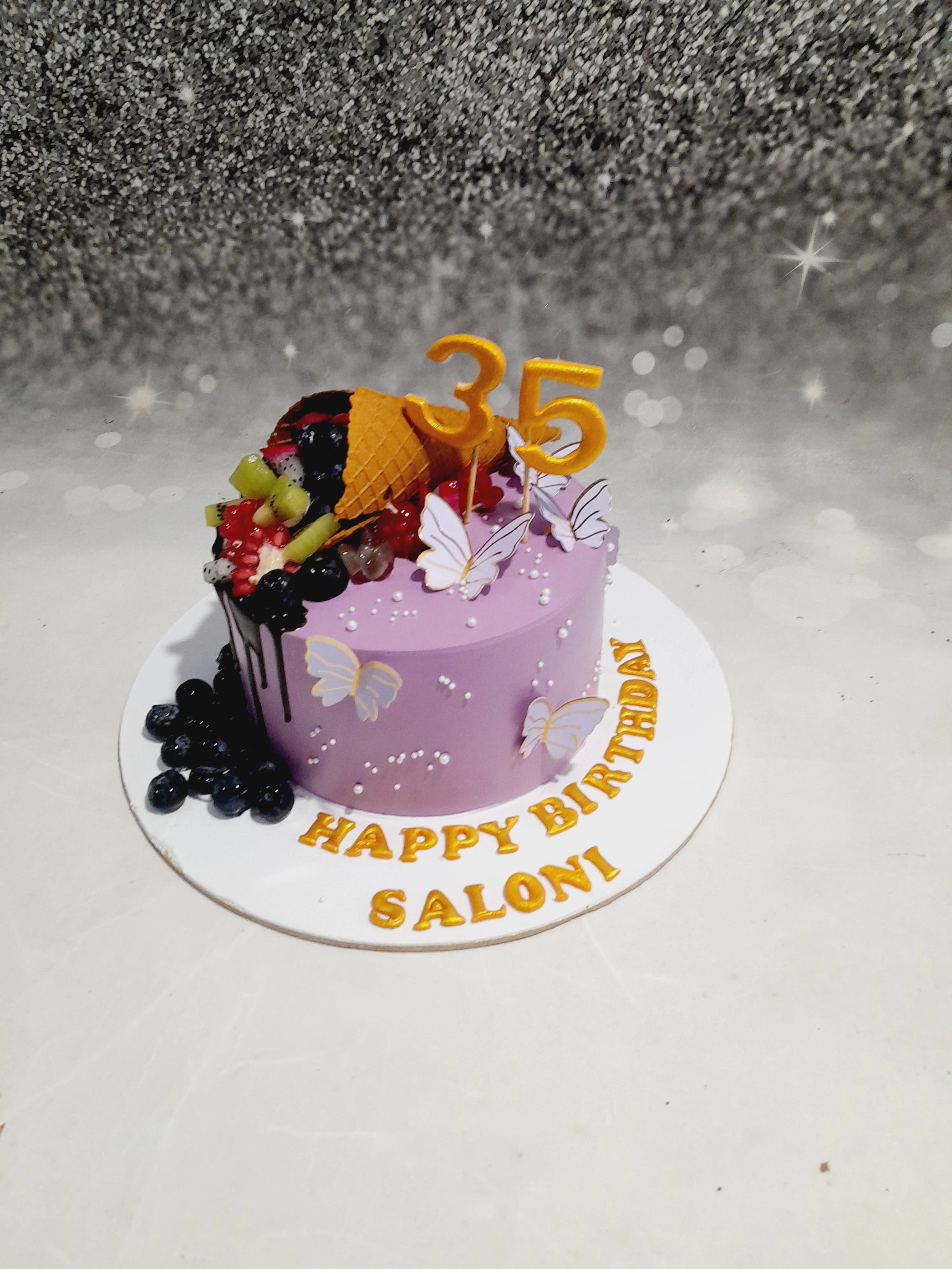 Fruity Butterfly Cake
