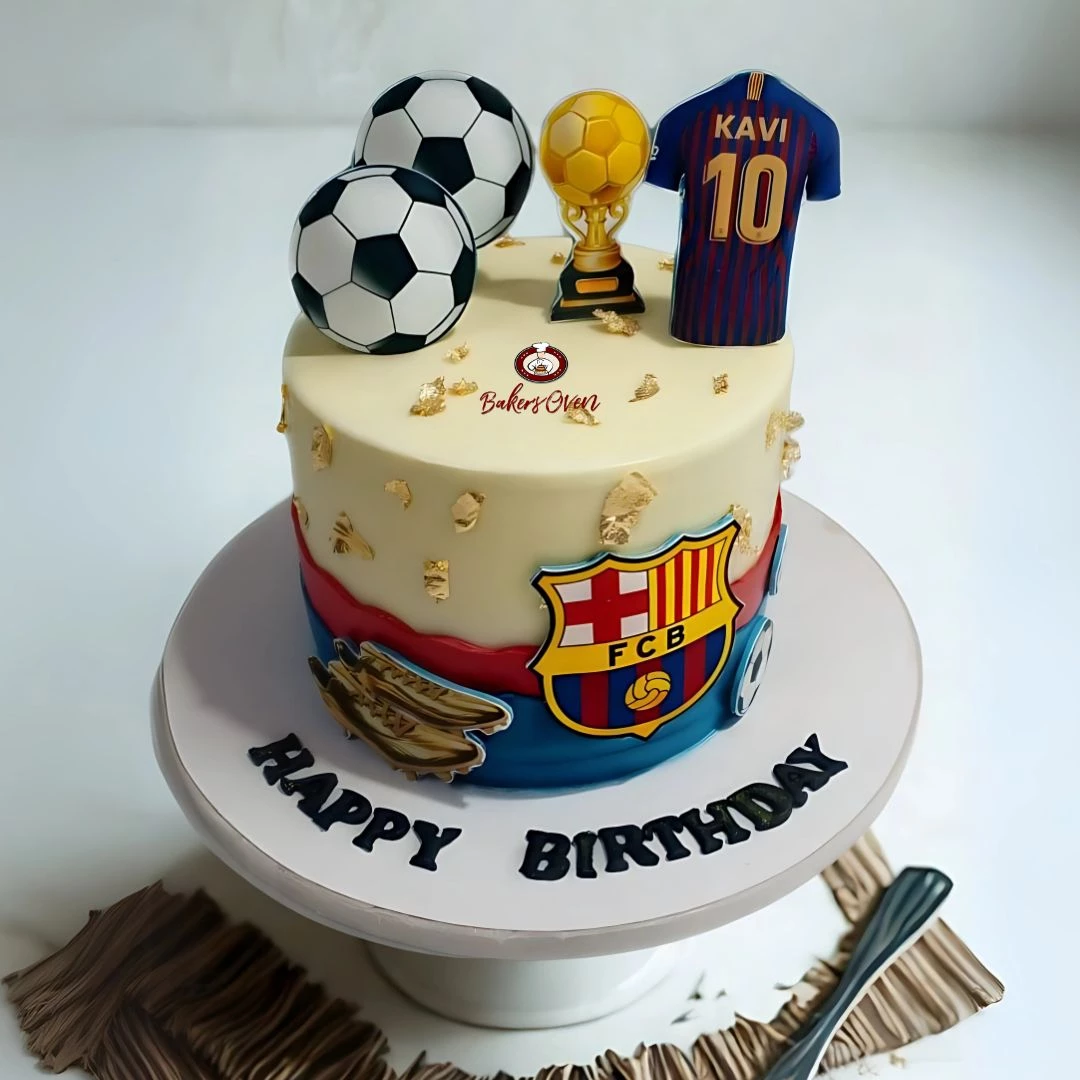 FCB Soccer Cake