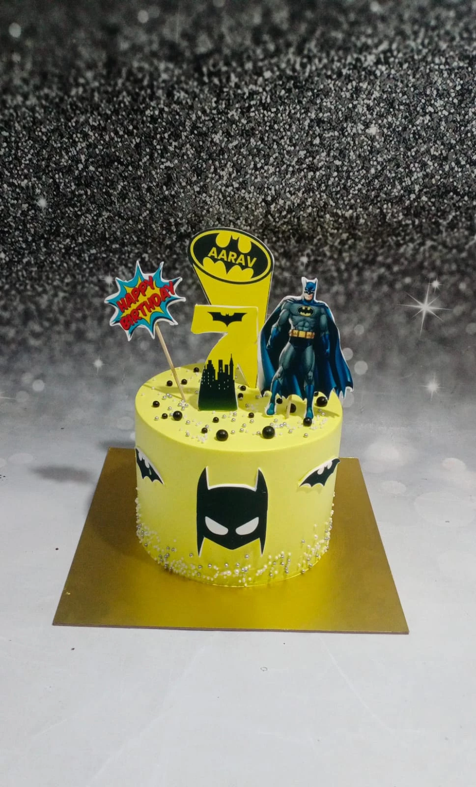 Batman Mask Cake