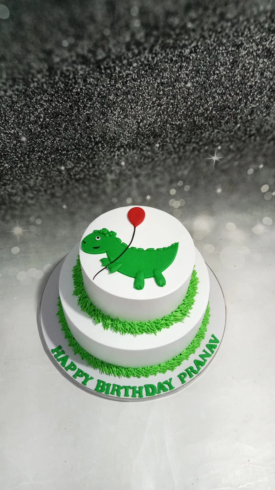Dino Discovery Tier Cake