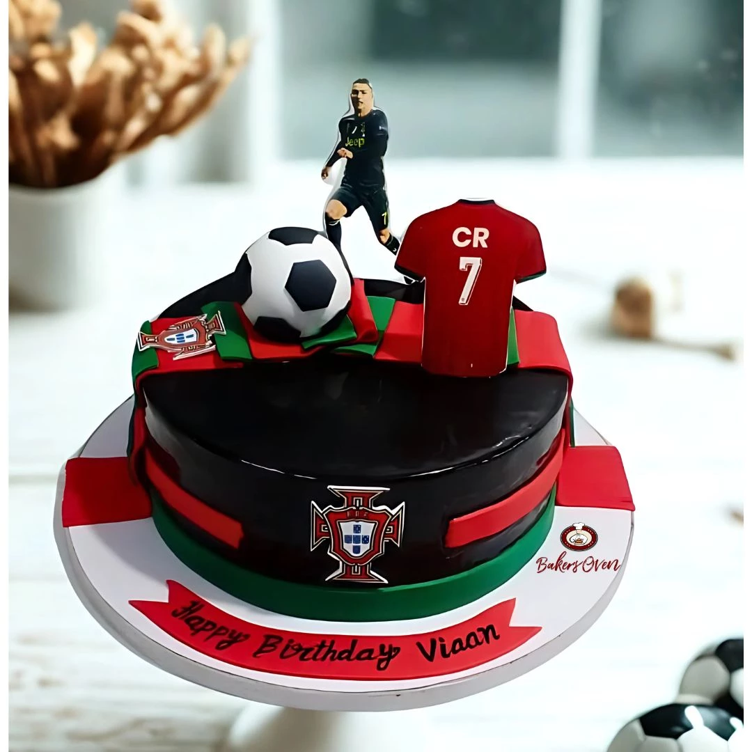 Ronaldo Portugal Cake
