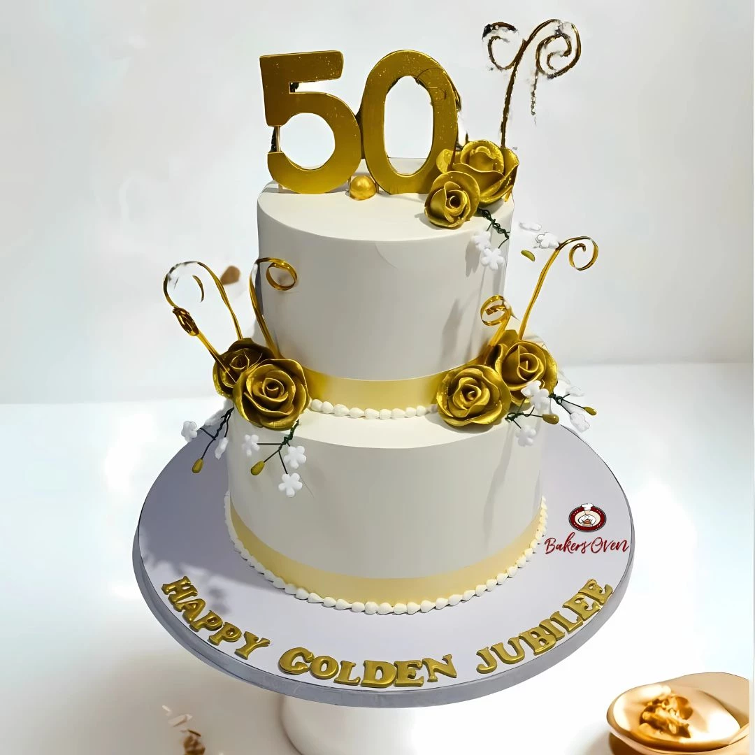 Golden Jubilee Cake