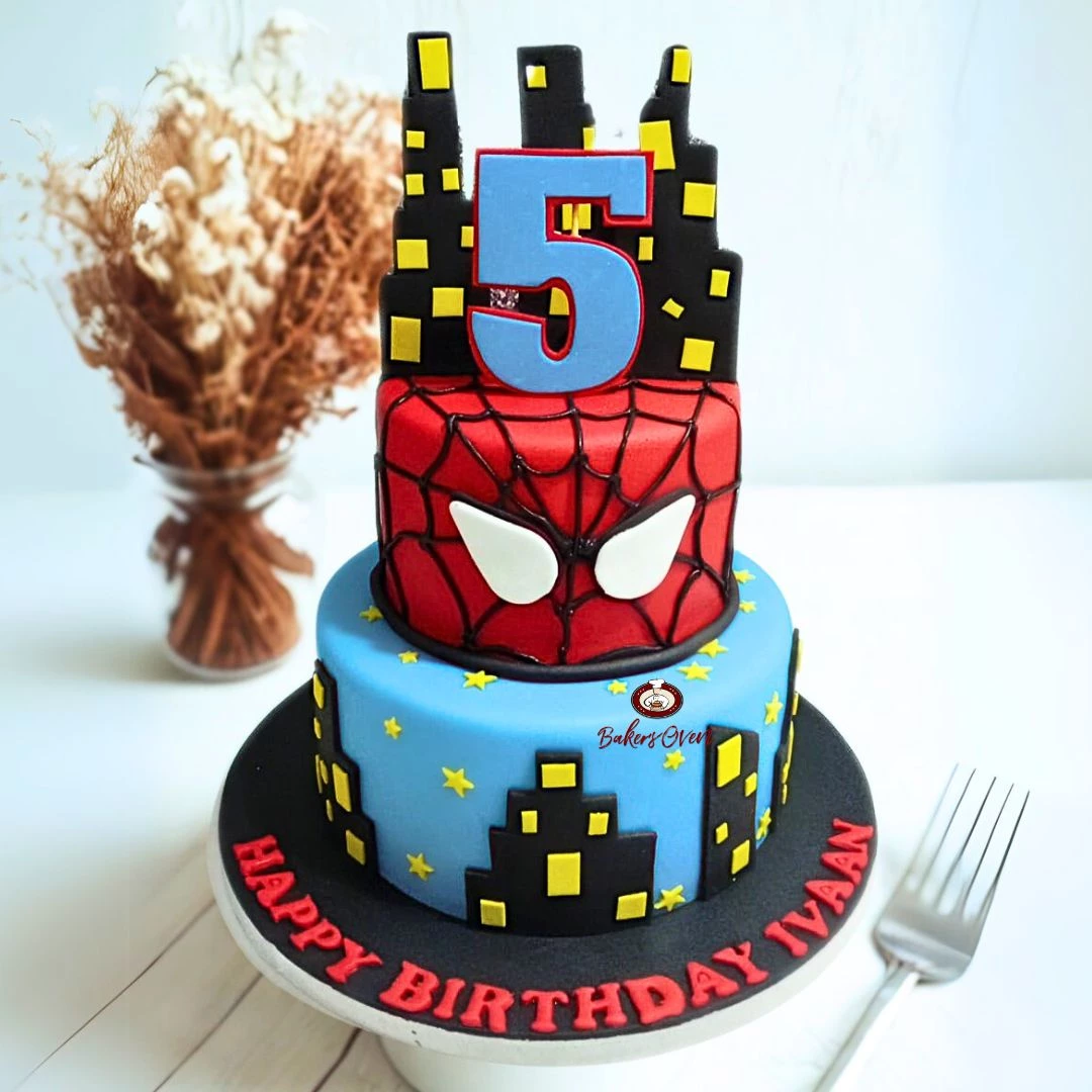 Spidey Hero Cake