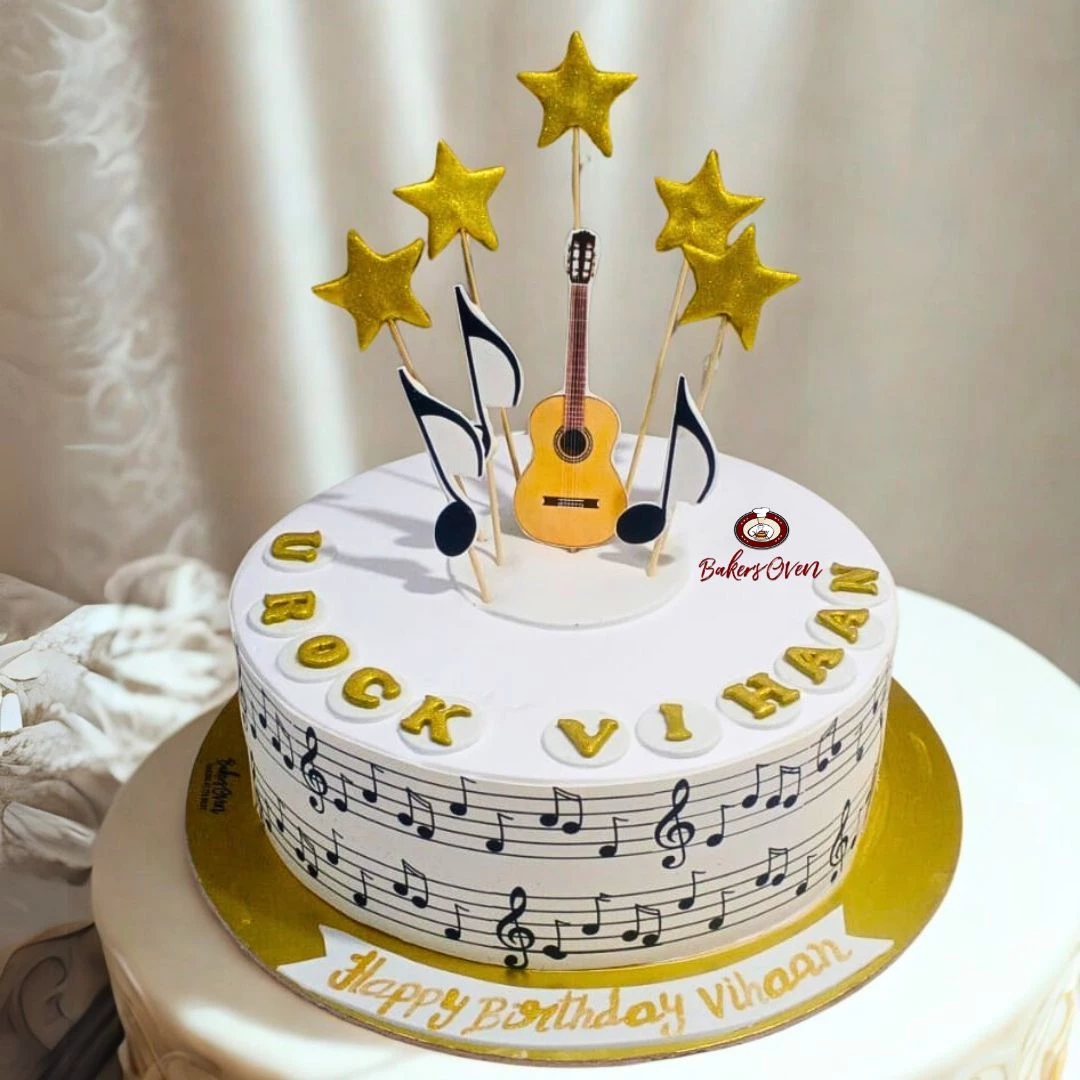 Guitar Rock Cake
