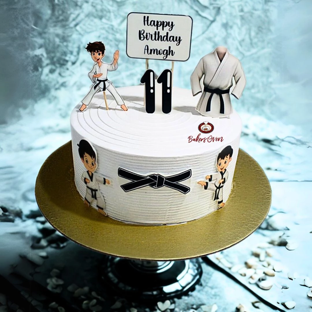 Karate Kid Cake
