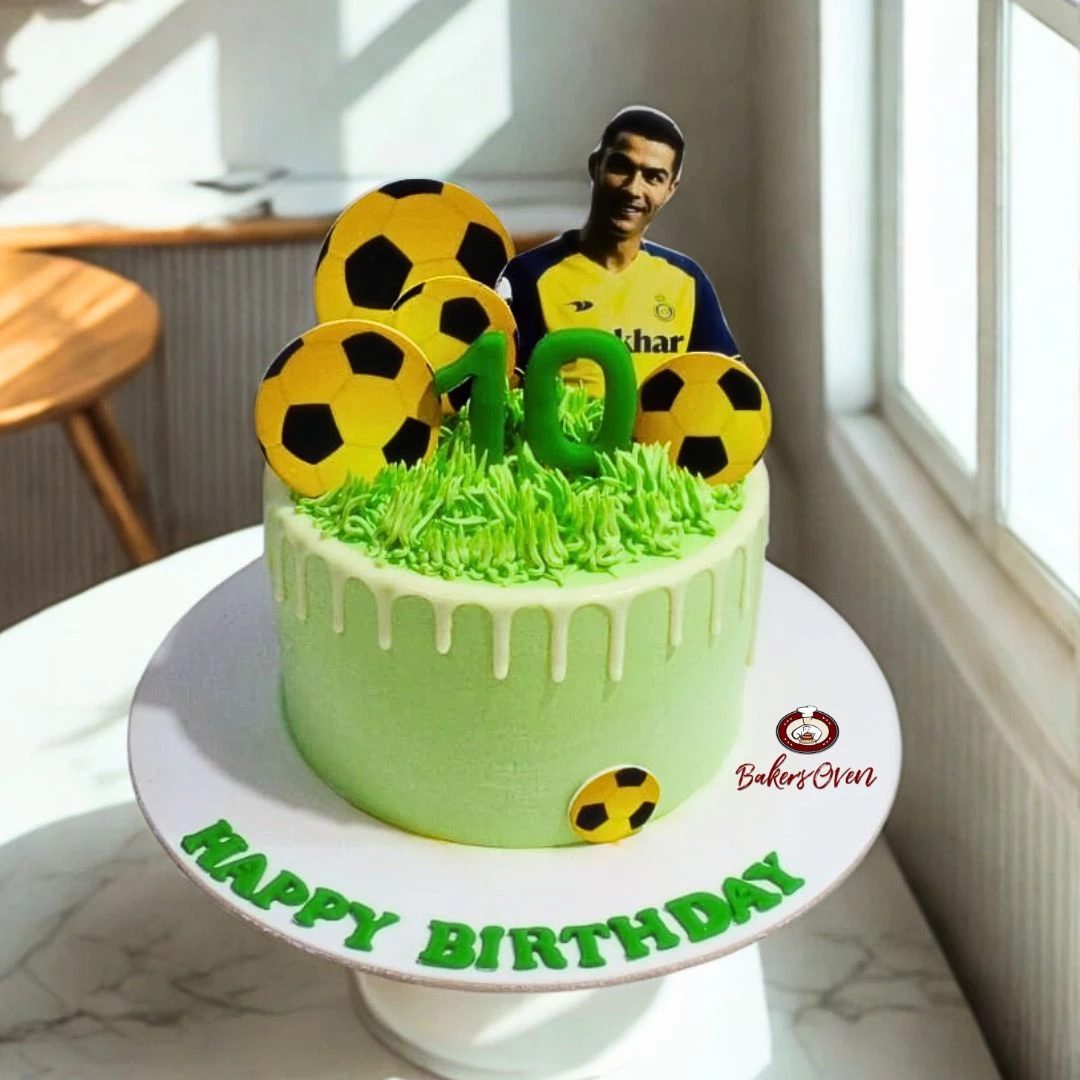 Soccer Ronaldo Cake