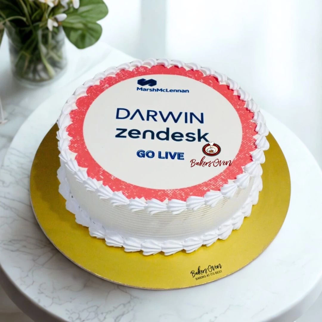 Corporate Go Live Cake