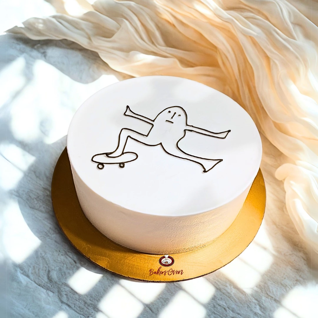 Skater Funny Cake