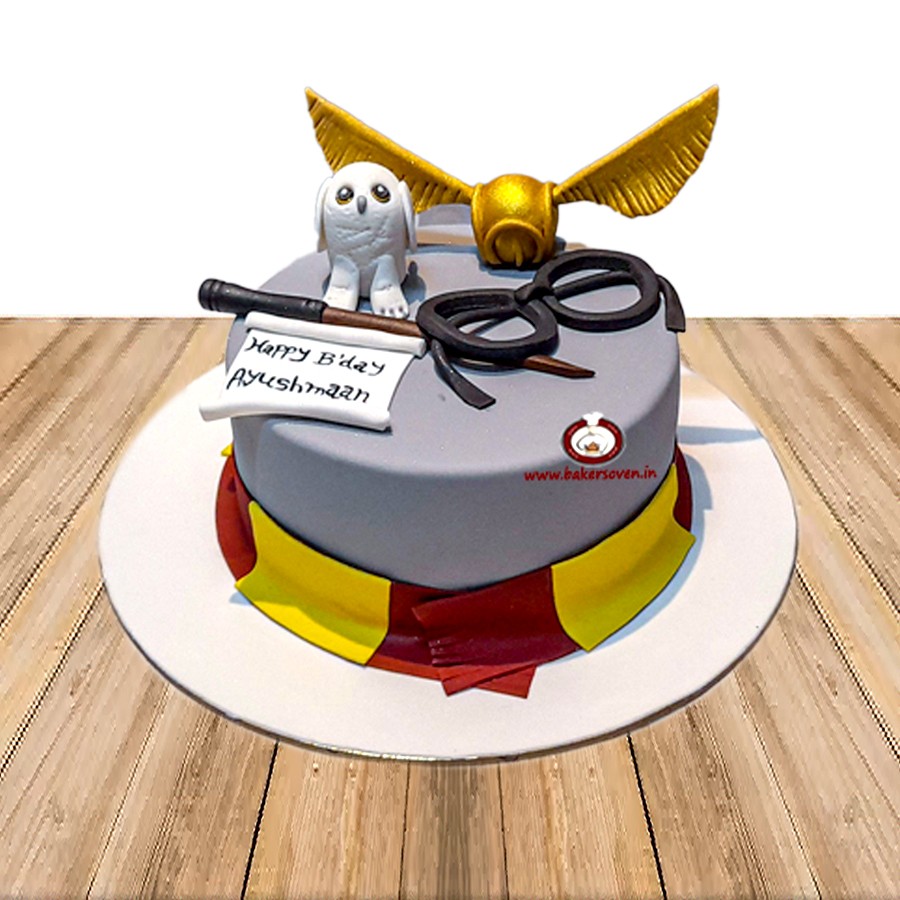 Harry Potter Inspired Birthday Cake – MiniMingBakes-happymobile.vn