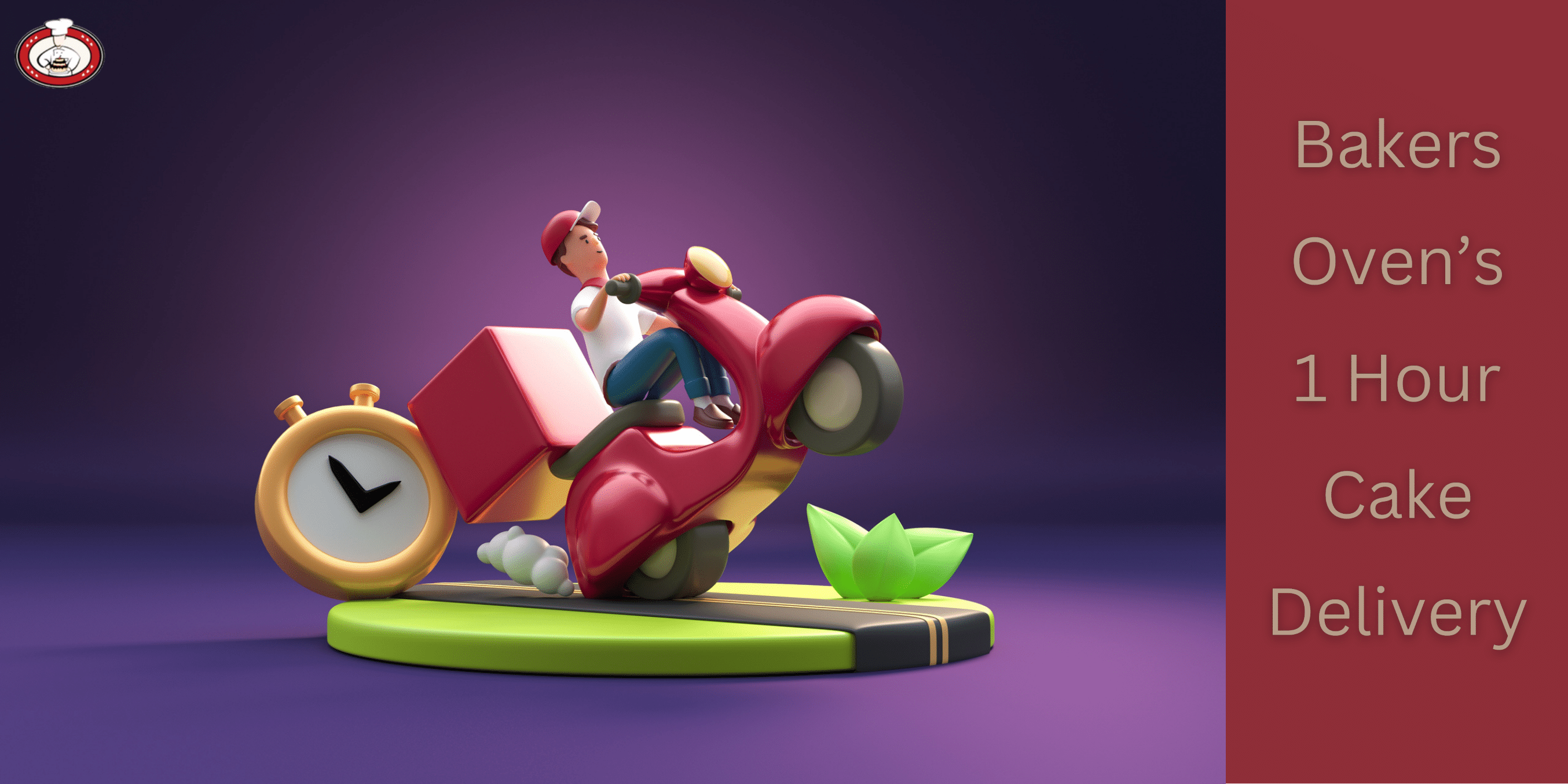 Satisfy Your Cake Cravings in a Flash with Baker's Oven's 1-Hour Cake Delivery in Gurgaon