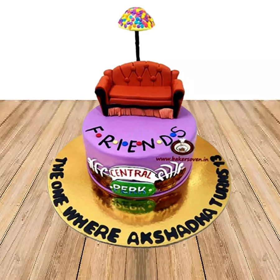 Friends Theme Cake B