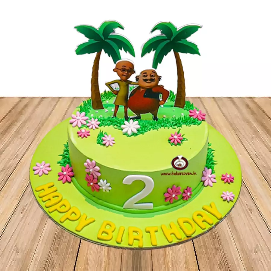 Motu Patlu Tree Cake