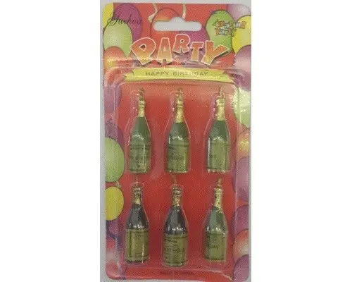Champagne shape candle